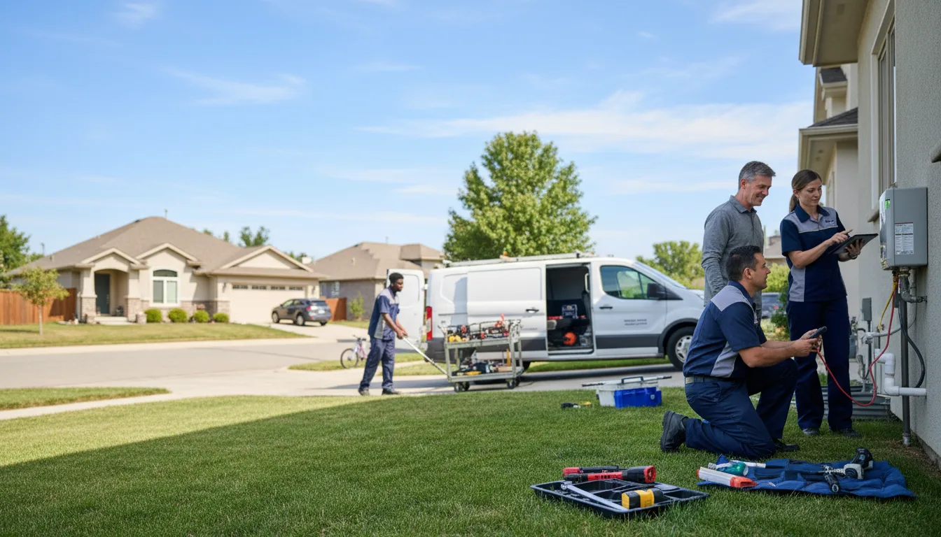 Professional Outdoor Tankless Water Heater Installation in Hudson, IN